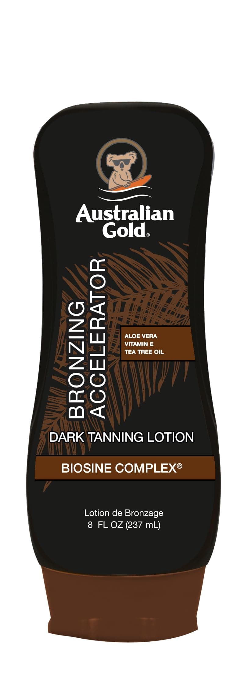 Dark Tanning Accelerator Lotion With Bronzer, 8 Ounce, New Package Same Formula, B003GX5SSC