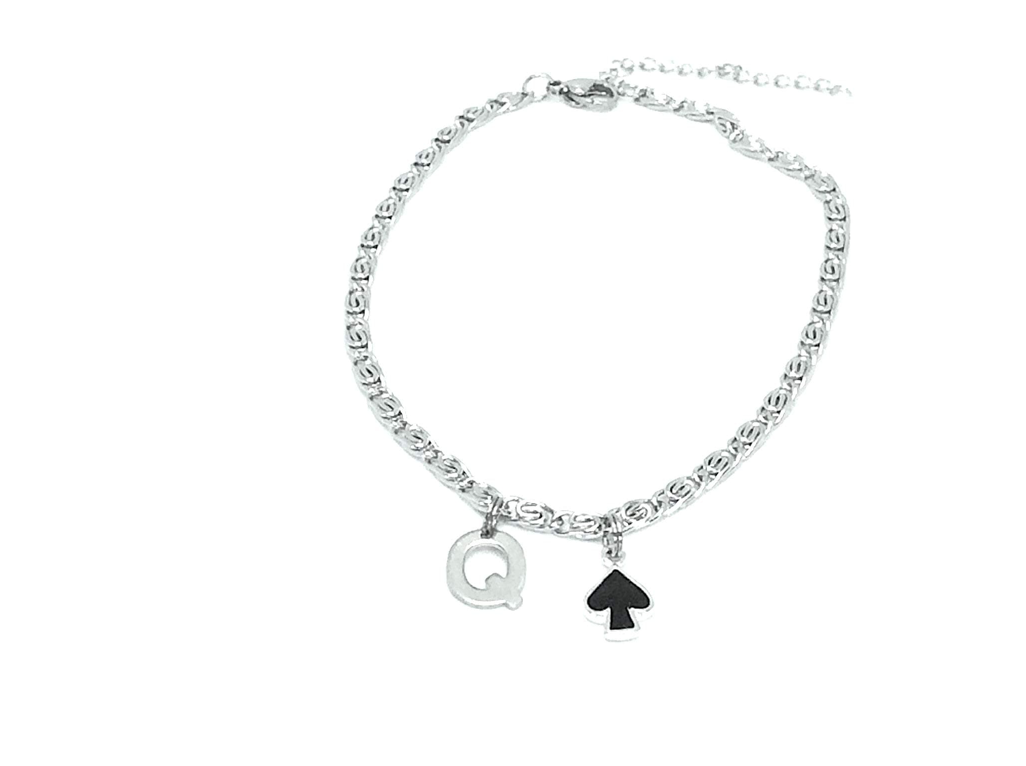Queen of Spades Anklet