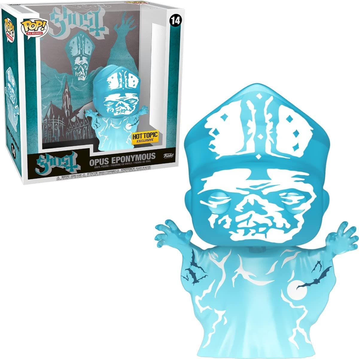 POPFunko Ghost Pop! Album OpUS EponymoUS Vinyl Figure Hot Topic ExclUSive