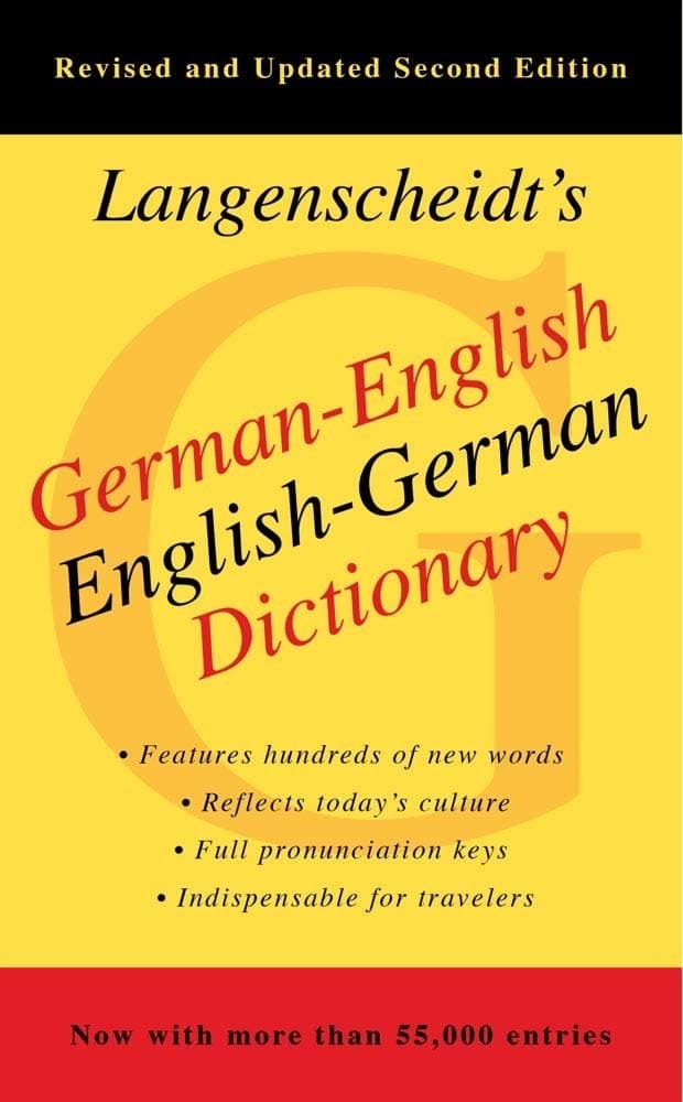 Simon & Schuster Langenscheidt's German-English Dictionary