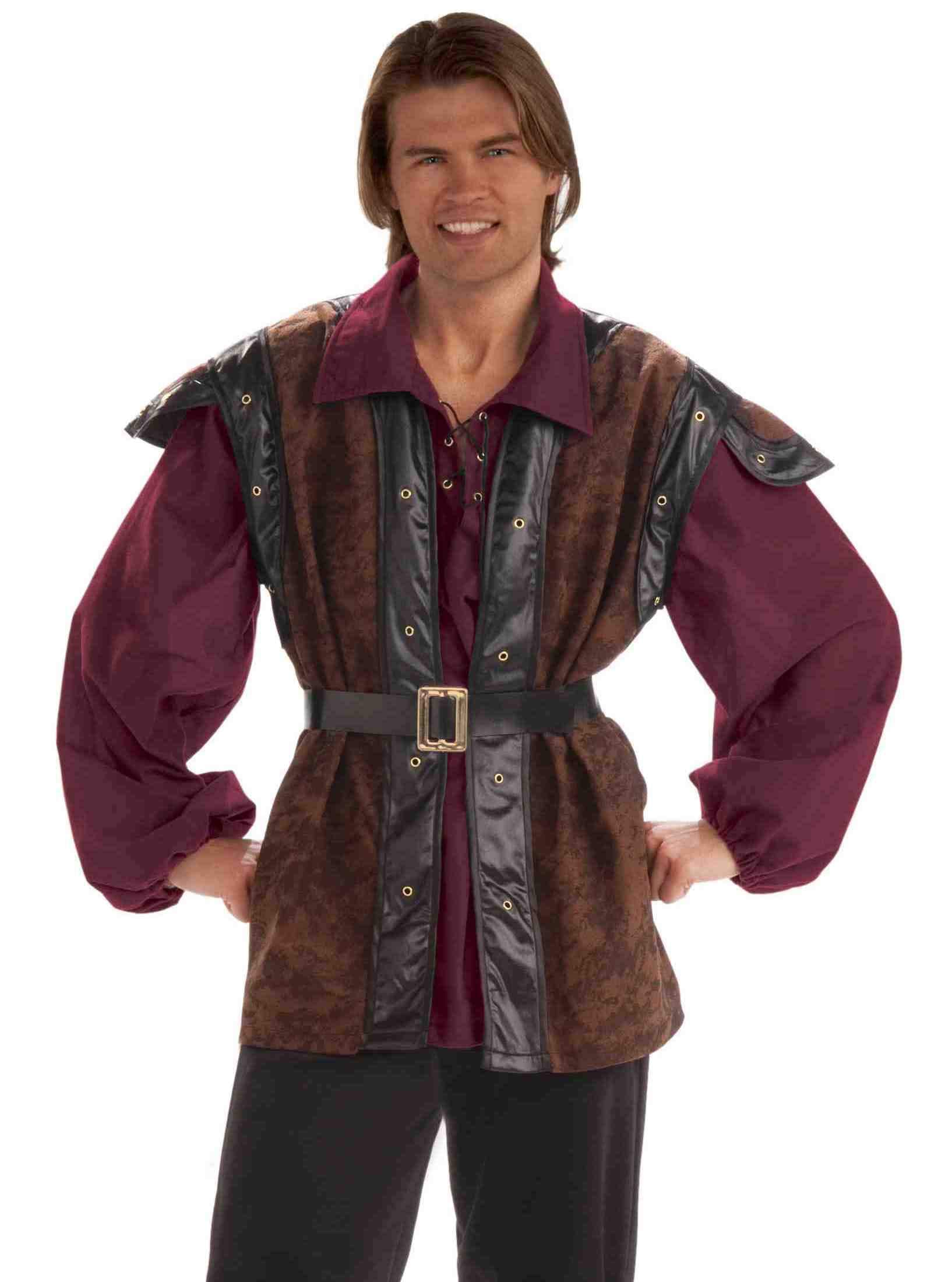 Forum Medieval Mercenary Deluxe Costume, Multi Color, Standard
