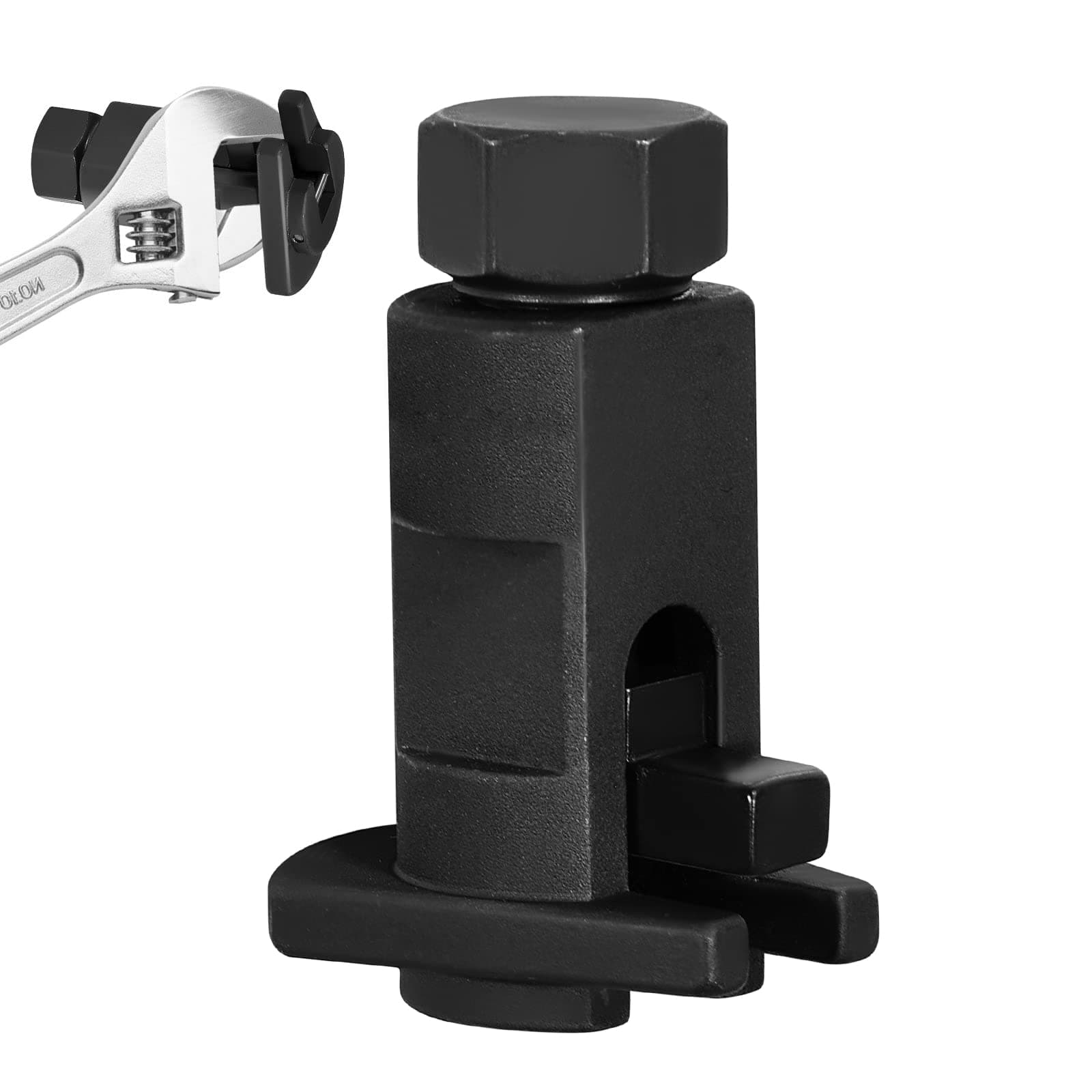 Hydraulic Shock Absorber Removal Tool, Universal Claw Ball Head Swing Arm Suspension Separator, Labor-Saving Suspension Strut Spreader Tool for Car Repair Maintenance, Chassis Removal Tool (Black)