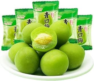 Sour sweet and crispy green plums250g/500g/1000g,Crispy Plum,Huamei,fruit snacks，preserved fruits,Juicy plums,Dried Fruit,Vegan,Healthy Snacks Food,Sour crisp cold fruit,fresh fresh plum (100g)