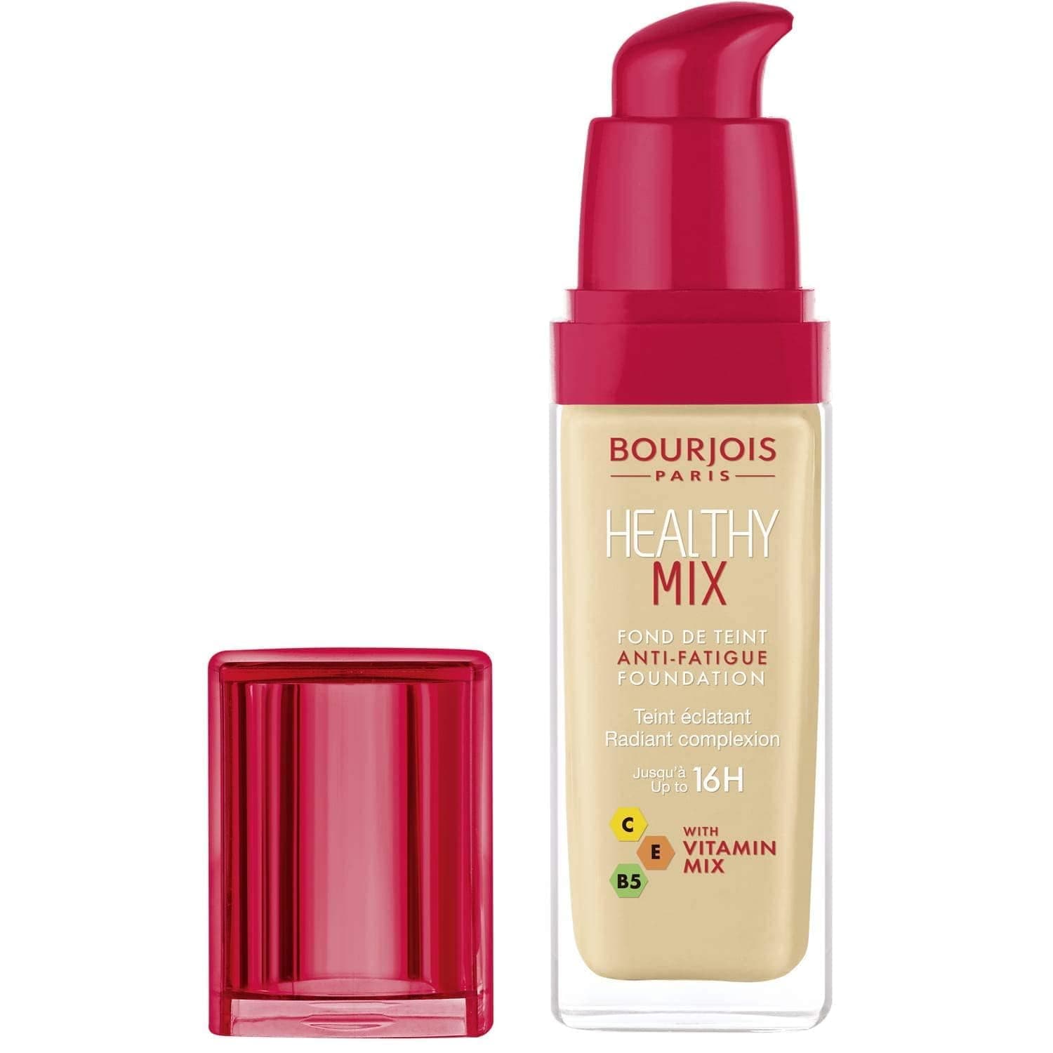 Healthy Mix Anti-Fatigue Medium Coverage Liquid Foundation, 51 Light Vanilla, 30ml