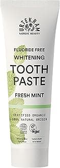 – Fluoride-Free Fresh Mint Whitening Toothpaste 75ml | 100% Organic & Vegan Natural Toothpaste | Gentle Whitening, Fresh Breath & Effective Oral Care | No SLS, No Artificial Additives