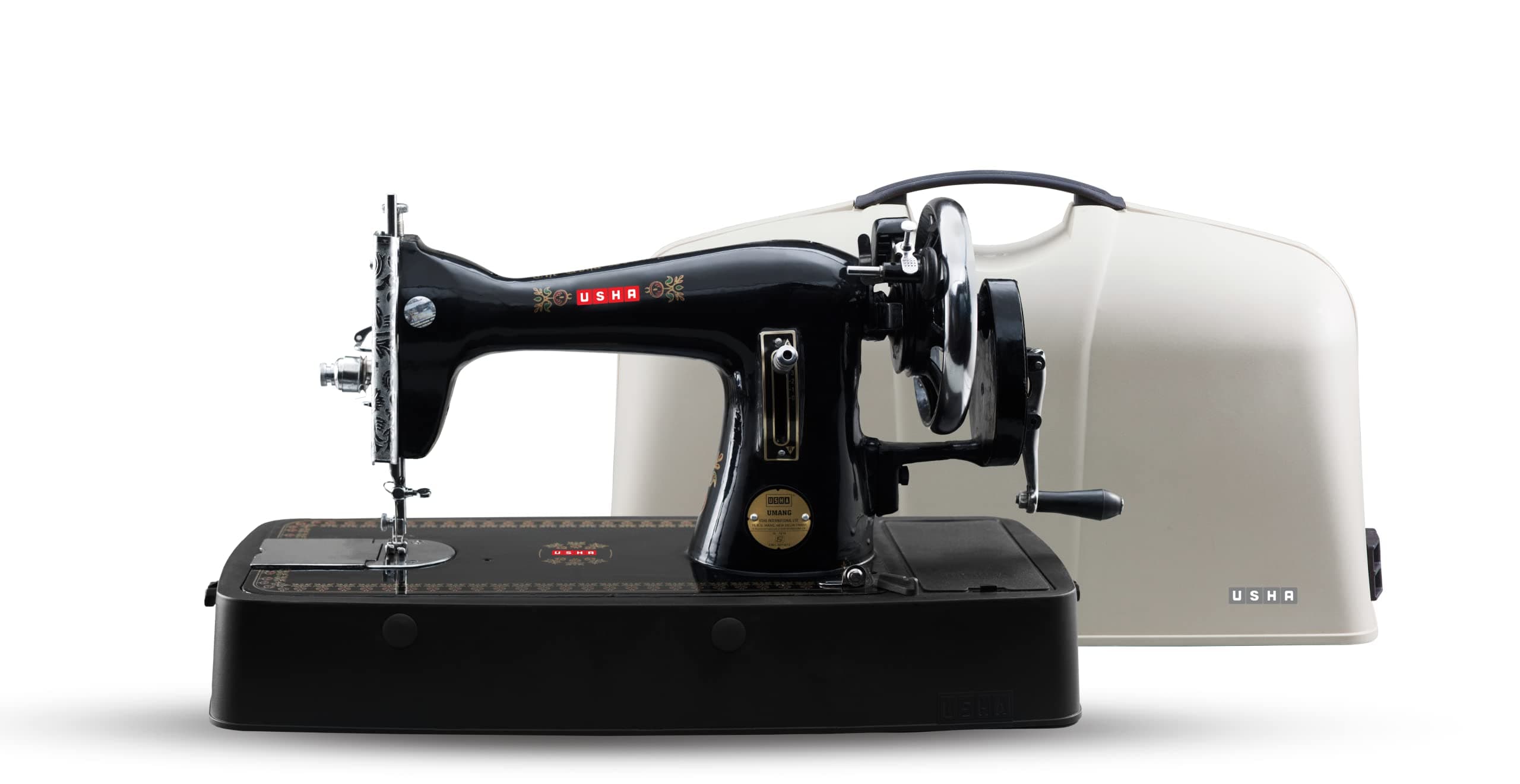 Usha Umang Straight Stitch Composite Sewing Machine (Black)