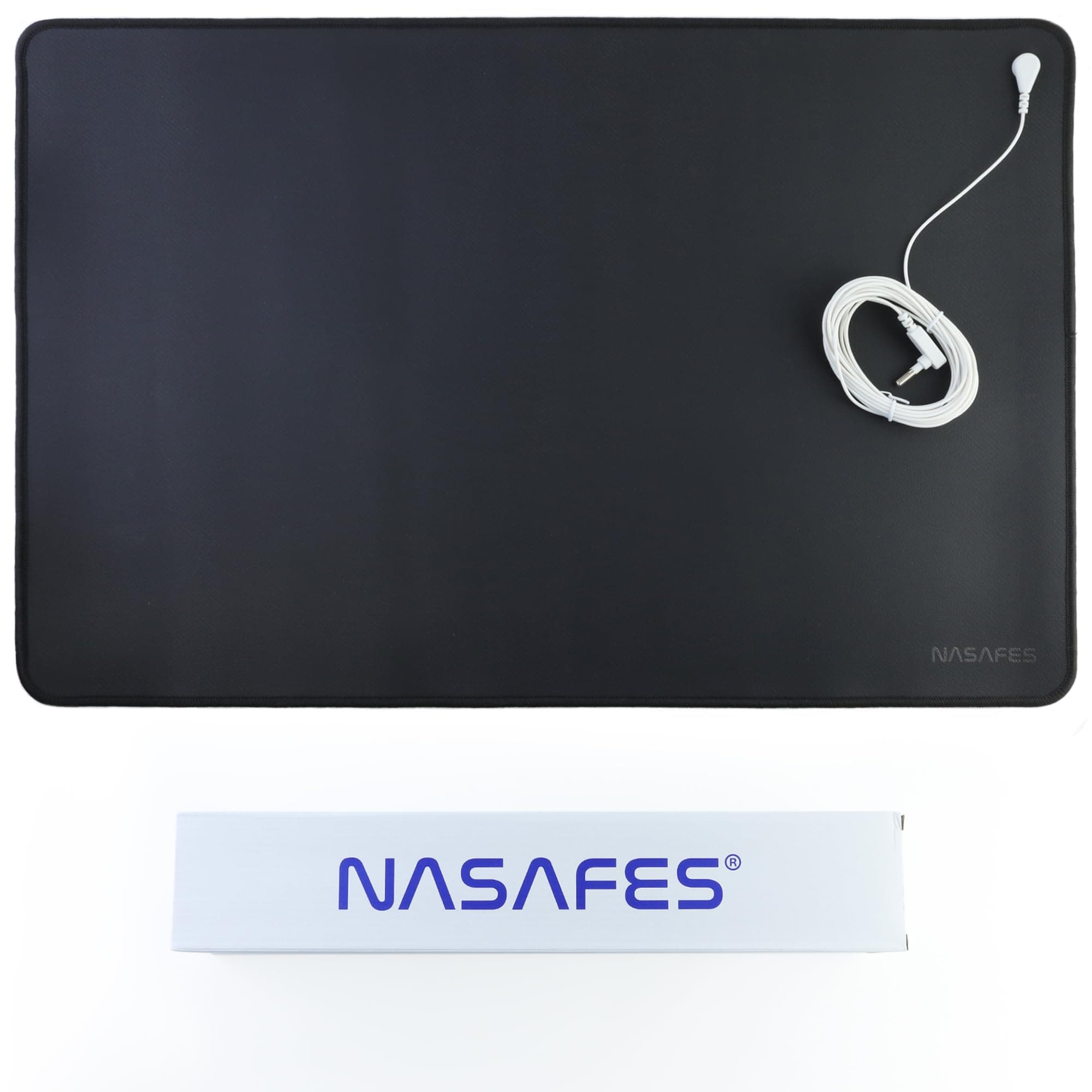 Universal Grounding Mat for Bed or Desk: Connect with the Earth for Optimal Grounding, Includes 15ft Grounding Cord