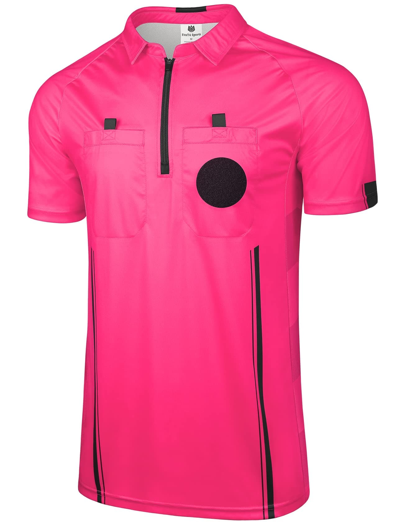 FitsT4 Pro Soccer Referee Jersey Short Sleeve Ref Shirts