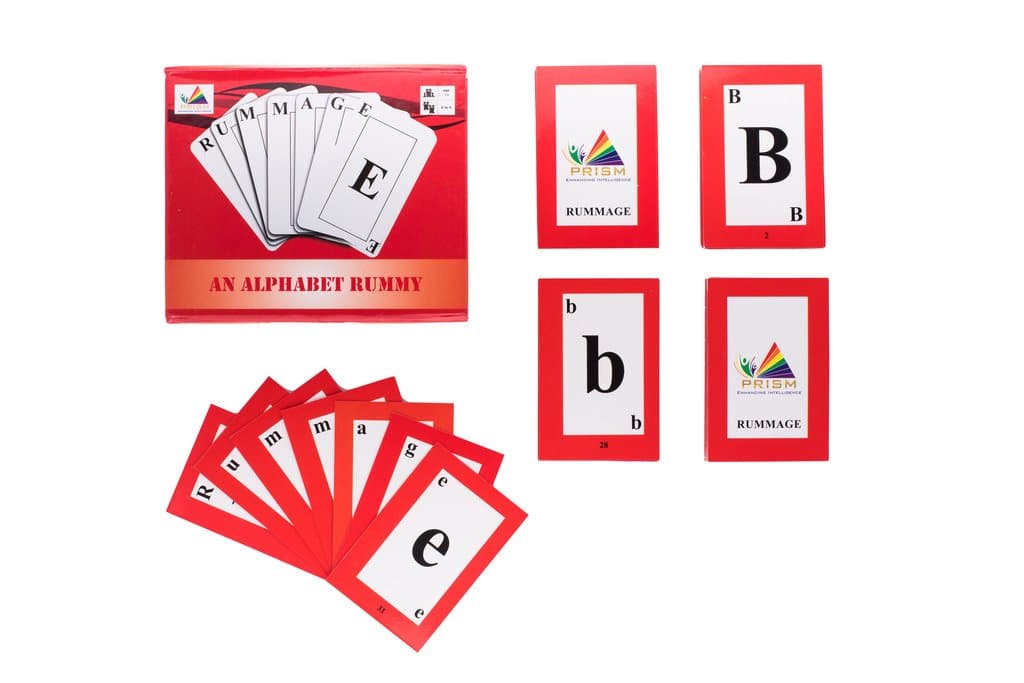 PRISM EDUTIVES RUMMAGE - An Alphabet Card Game