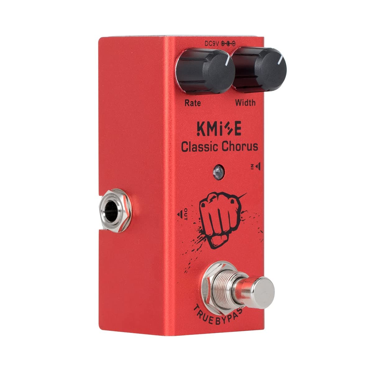 Kmise Classic Chorus Electric Guitar Effects Pedal Mini Single Type DC 9V True Bypass