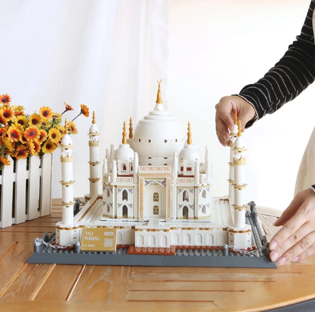 Taj Mahal Blocks architecture set (1113 pieces)