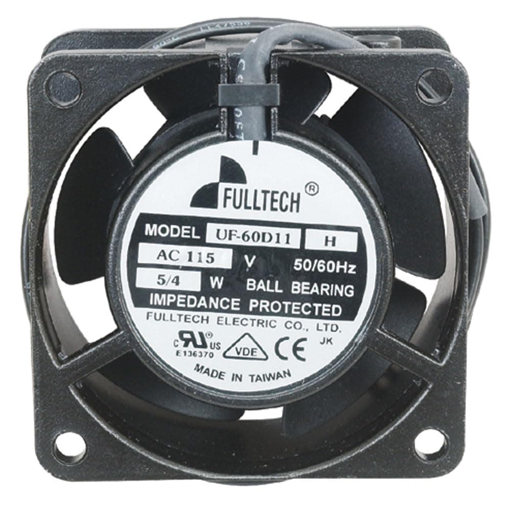 115 Volt AC Fan 10.2 CFM 60mm x 60mm x 30mm