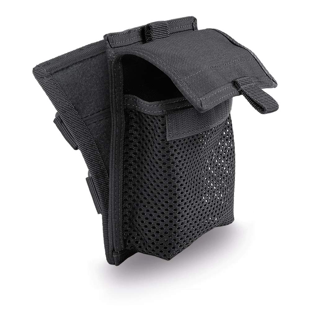 LIVANS Molle Mesh Pouch, Mag Dump Pouch Storage Pocket, Small Utility EDC Pouch with Quick Release, Hook-N-Loop Back Rip-Away Design for Backpacks, Belts, and Vests