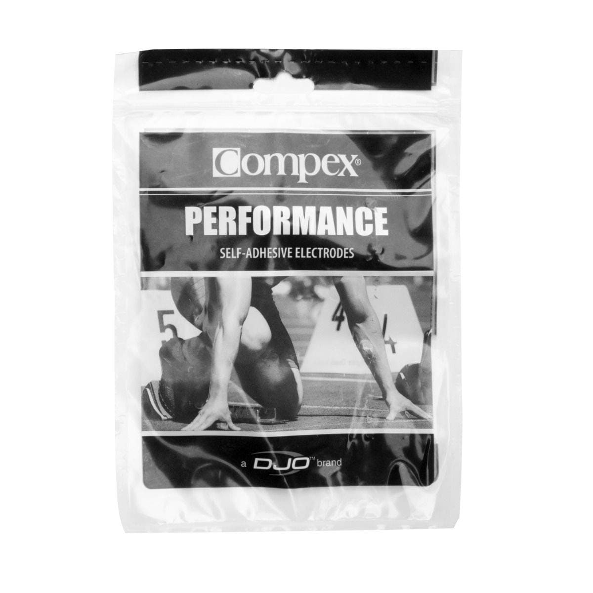 Compex Easy Snap Electrodes 2in x 4in for Edge, Performance, Sport Elite Muscle Stimulators – Blue, 2 Count (Pack of 1)