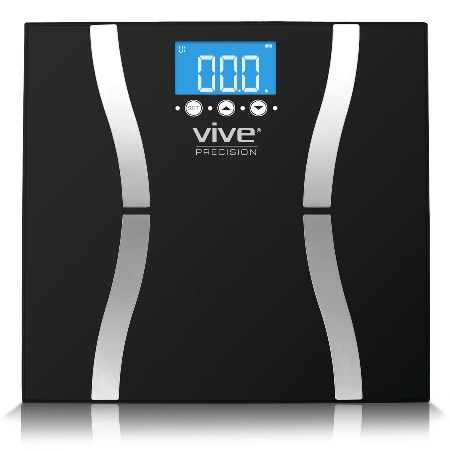 Vive Precision Bariatric Scale - BMI Body Fat Digital Bathroom Scale Calculates and Analyzes Weight and Electronic Composition Percentage - Accurate Reliable Home Measurement - Men, Women