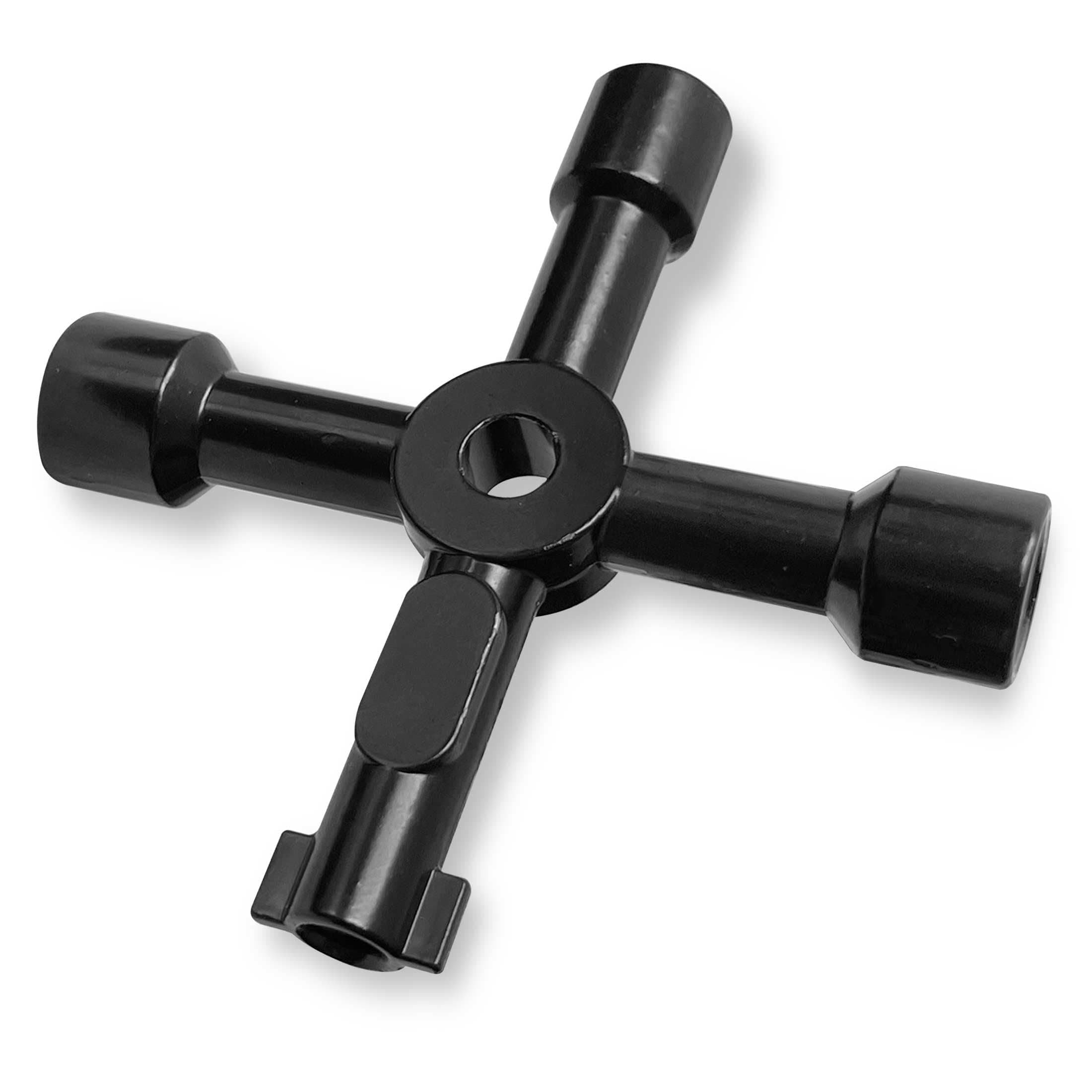 Hanpex 4 in 1 Meter Box Key Gas Key Utility Key, for mail box, elevator, electrical cupboard box, train door, water meter valve