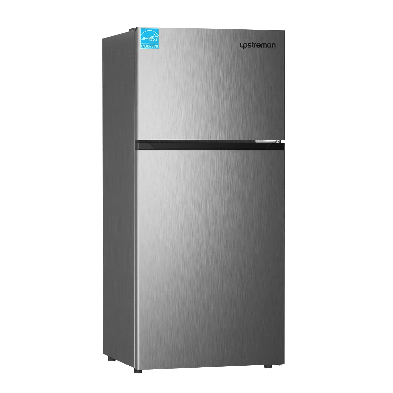 17.6 Cu.Ft Top Freezer Refrigerator Large Capacity Refrigerator, Frost Free, ENERGY STAR, Adjustable Thermostat, Fingerprint Resistant Stainless Steel, Reversible Door