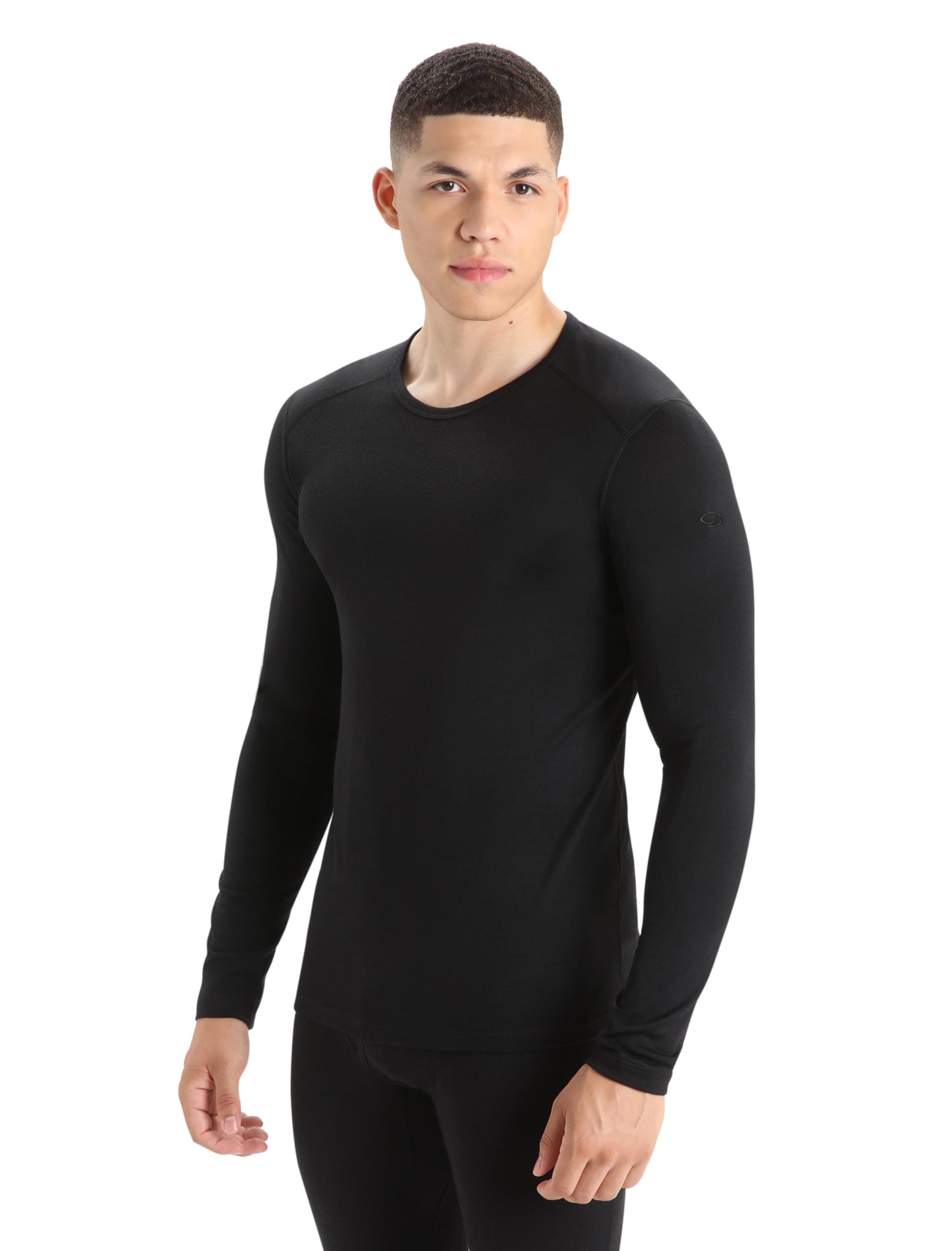 Icebreaker Men's 200 Oasis Ls Crewe Base Layer (Pack of 1)