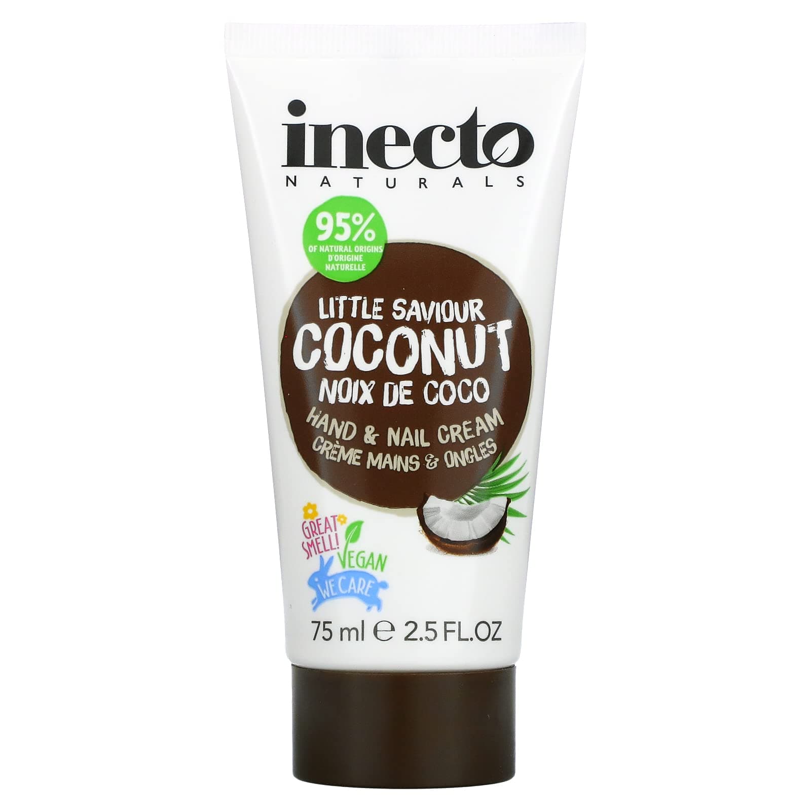 Pure Coconut Hand and Nail Cream 75ml