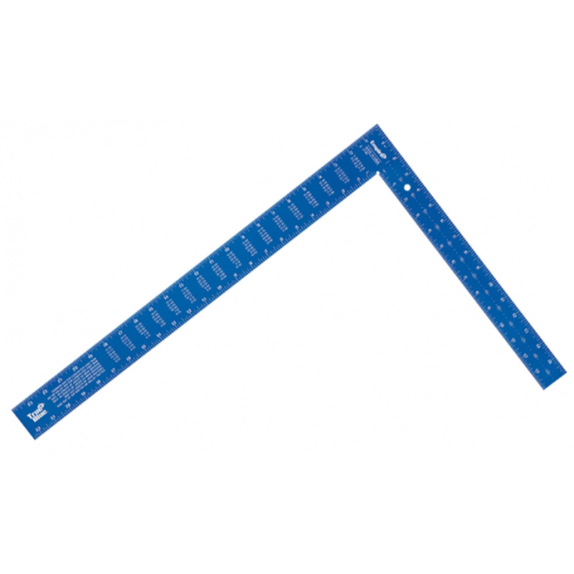 Empire Level e1190 16-Inch by 24-Inch Professional Framing Square, Blue or Black Anodized Aluminum