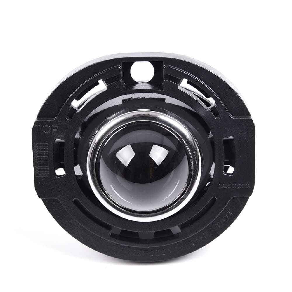 PIT66 Fog Light Compatible with 2014-2016 Chrysler 200 Town & Country/2020 Voyager/2014 Dodge Avenger/2015 Dart/2014-2020 Challenger Durango/ 2014-2021 Jeep Grand Cherokee Halogen Clear