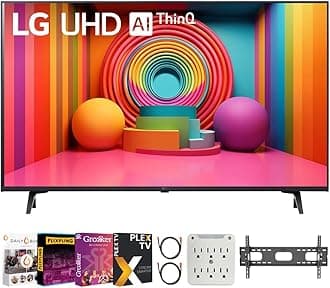 LG86 inch UT75 Series LED Smart TV 4K (2024) with Movies Streaming Pack