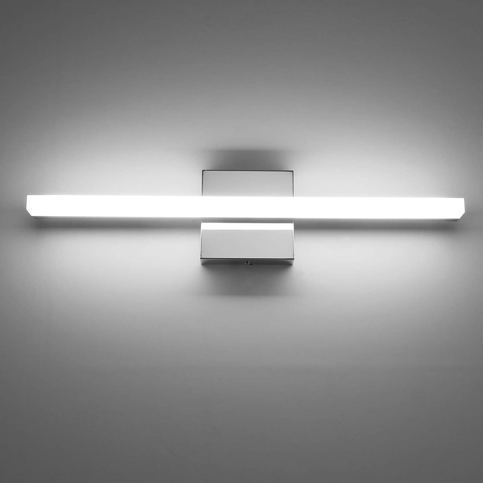 Combuh LED Bathroom Vanity Light Wall Light 24 Inch 14W Mirror Lighting Fixture Indoor Wall Lamp Modern Cool White 6000K for Bathroom