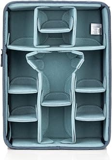 Core Unit Large Mirrorless Modular Camera Insert, EVA Divider System for Mirrorless and Non-Gripped DSLR Bodies up to 4.7 inches (12cm) Tall, Side-Access Compatible Outdoor Pack Storage