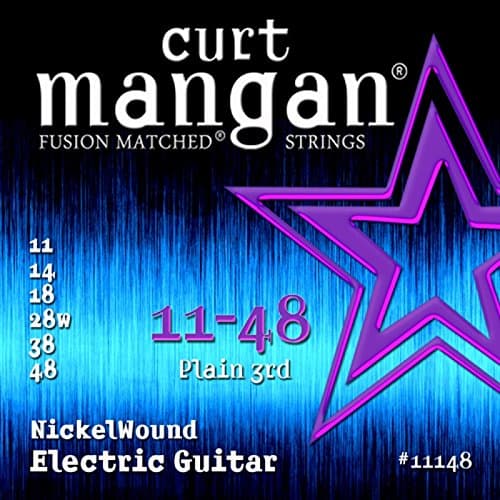 CURT MANGAN STRINGS11-48 Nickel Wound Electric Guitar