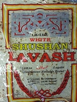 White Shushan Lavash Bread (pack of 3)