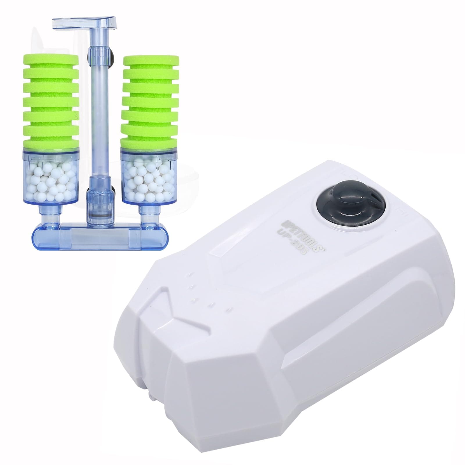 UPETTOOLSAquarium Air Pump Aquarium Sponge Filter