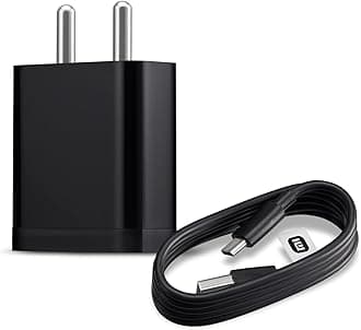 Mi Xiaomi 2A Fast Charger USB-A Power Adapter - Phone Wall Charger Compatible with Android, Samsung Galaxy, Xiaomi Redmi, Headphones, Bluetooth Devices - 10W Mobile Charging Block - Black