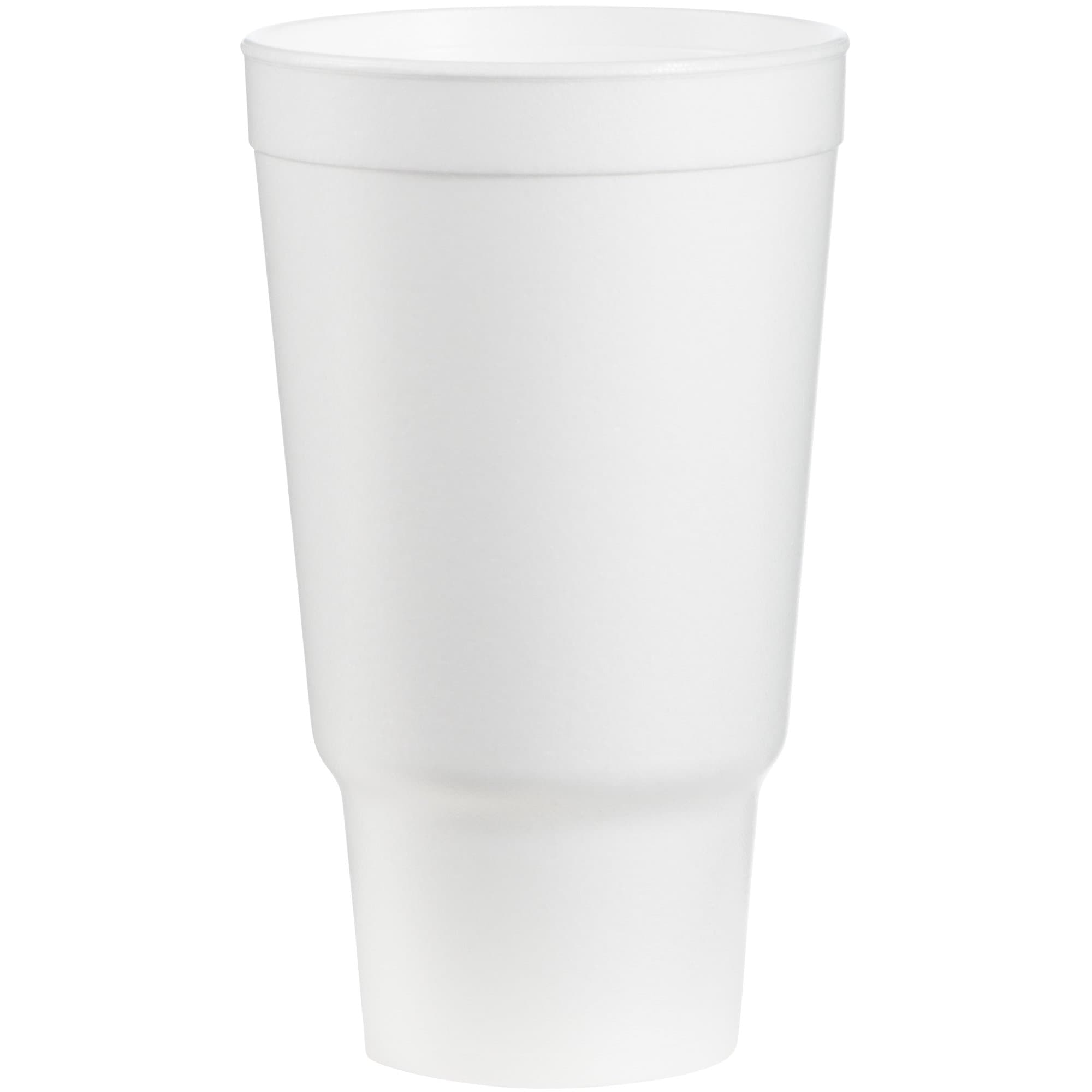 32AJ20 32 Oz Insulated Foam Cup, Polystyrene, White (Pack of 400)