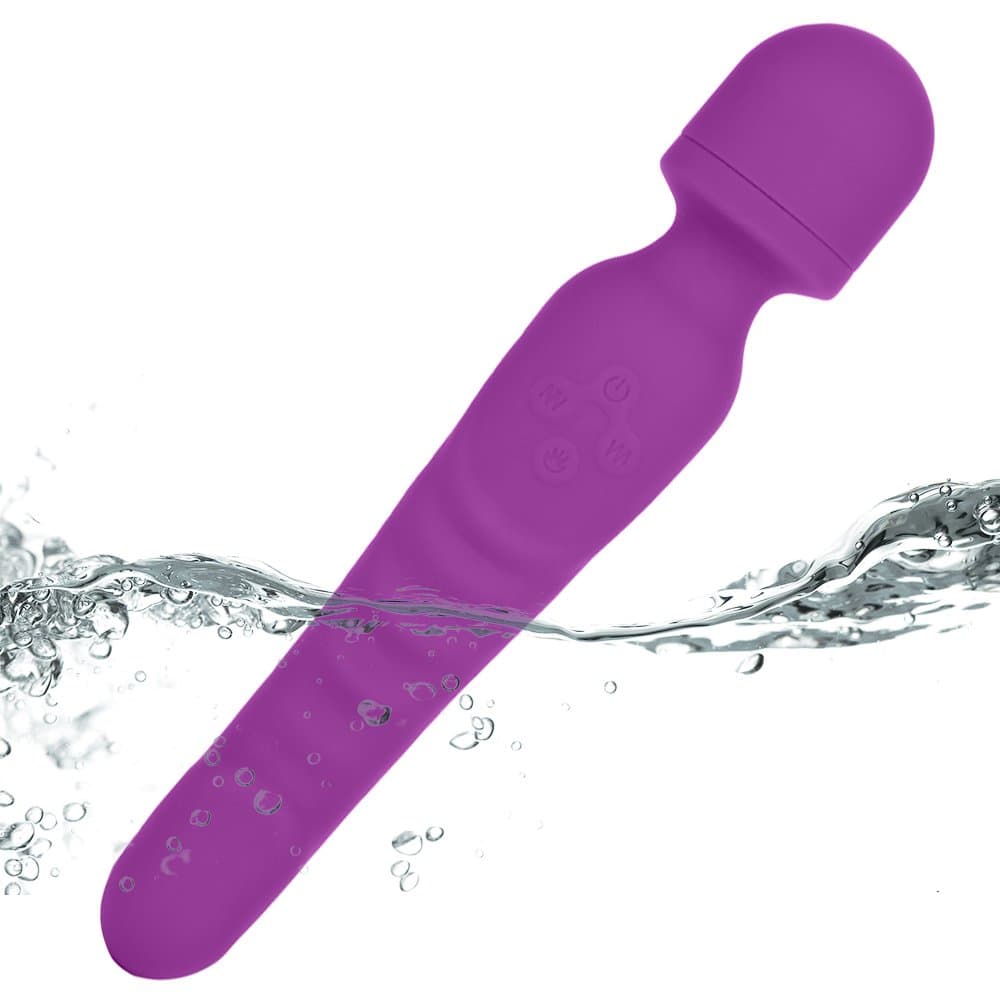 7X Extreme Power Multi-Speed Cordless USB Rechargeable Waterproof Handheld Body Massager, 7 Ounce