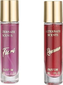 Alternate Scents Combo Of Fiori & Rosavan Premium Perfume For Women|Long Lasting|25% Premium Oil Concentration|Imported Fragrance From France |Made In India (Fiori + Rosavan)