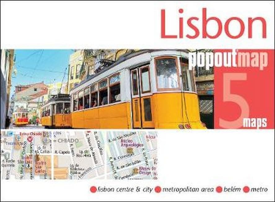 Lisbon PopOut Map: 2017 (PopOut Maps) Map – Folded Map, 5 Sept. 2017