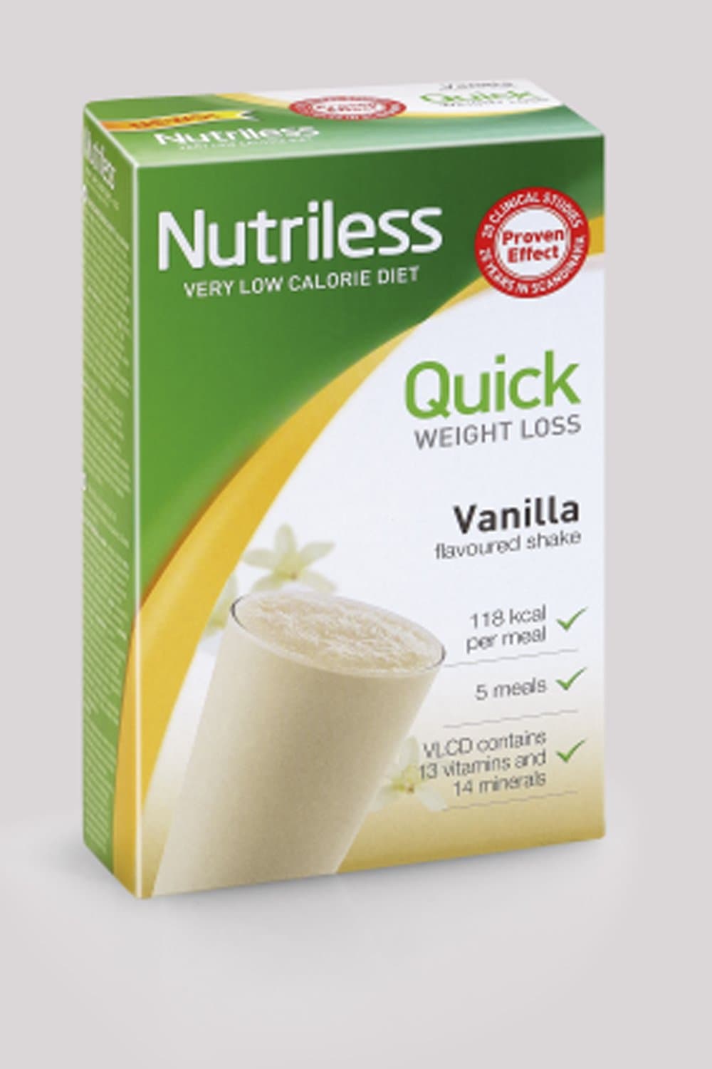 VERY LOW CALORIE DIET NUTRILESS VANILA FLAVOURED SHAKE