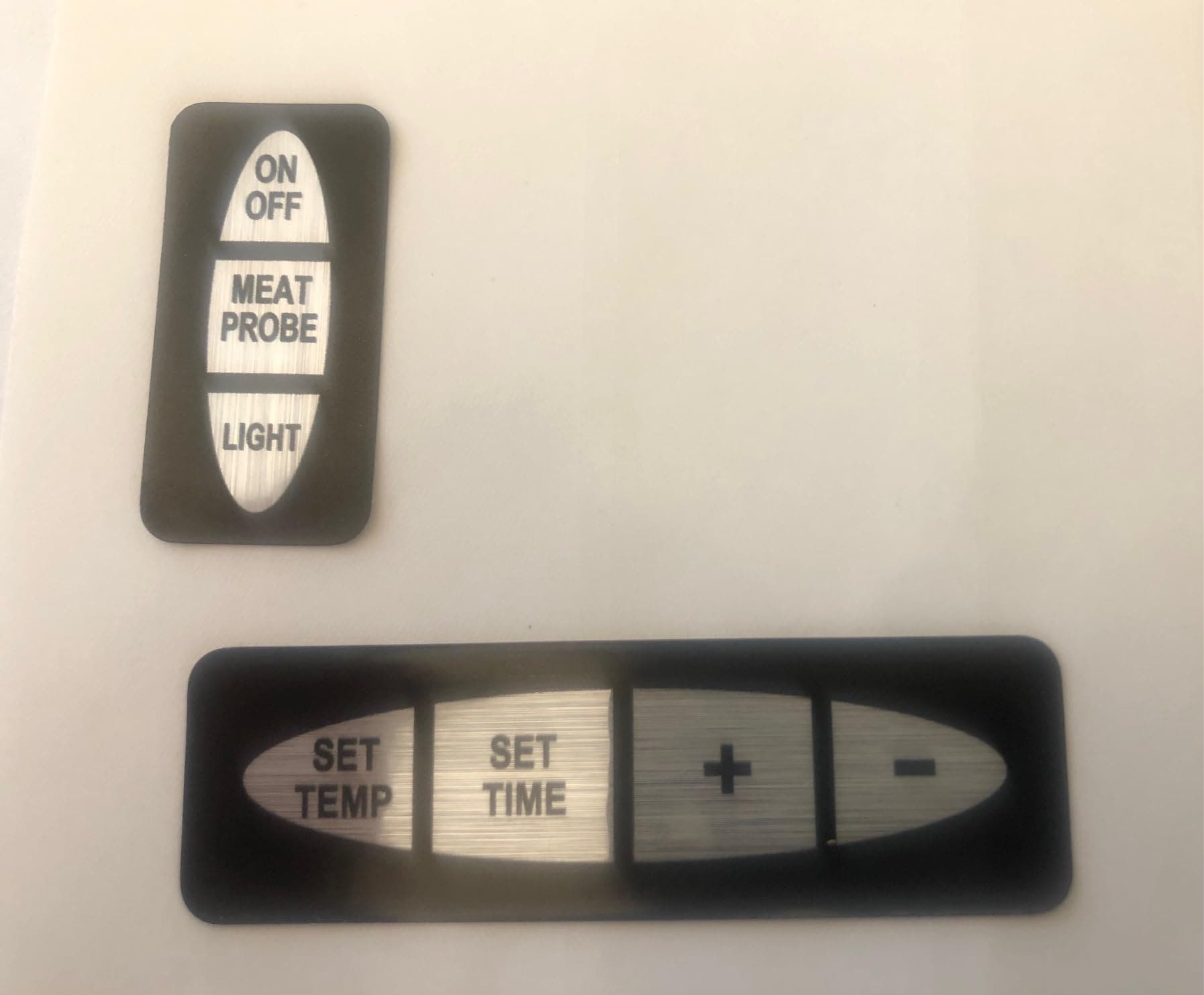 Label Designed and Manufactured by INSYNC ENGINEERING CAMPATIBLE with MASTERBUILT Control Panel 9007140014