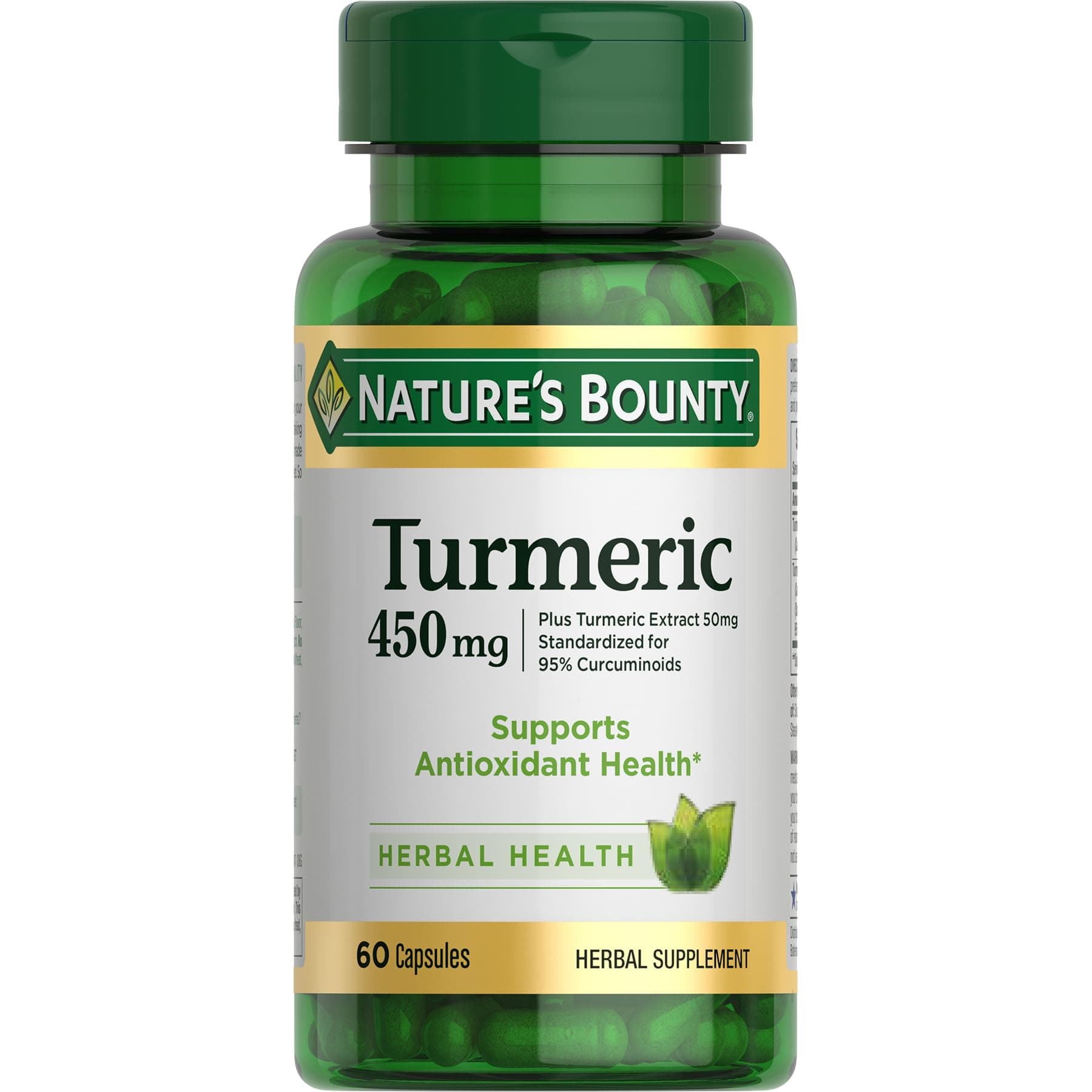 Turmeric Capsules, 450 Mg