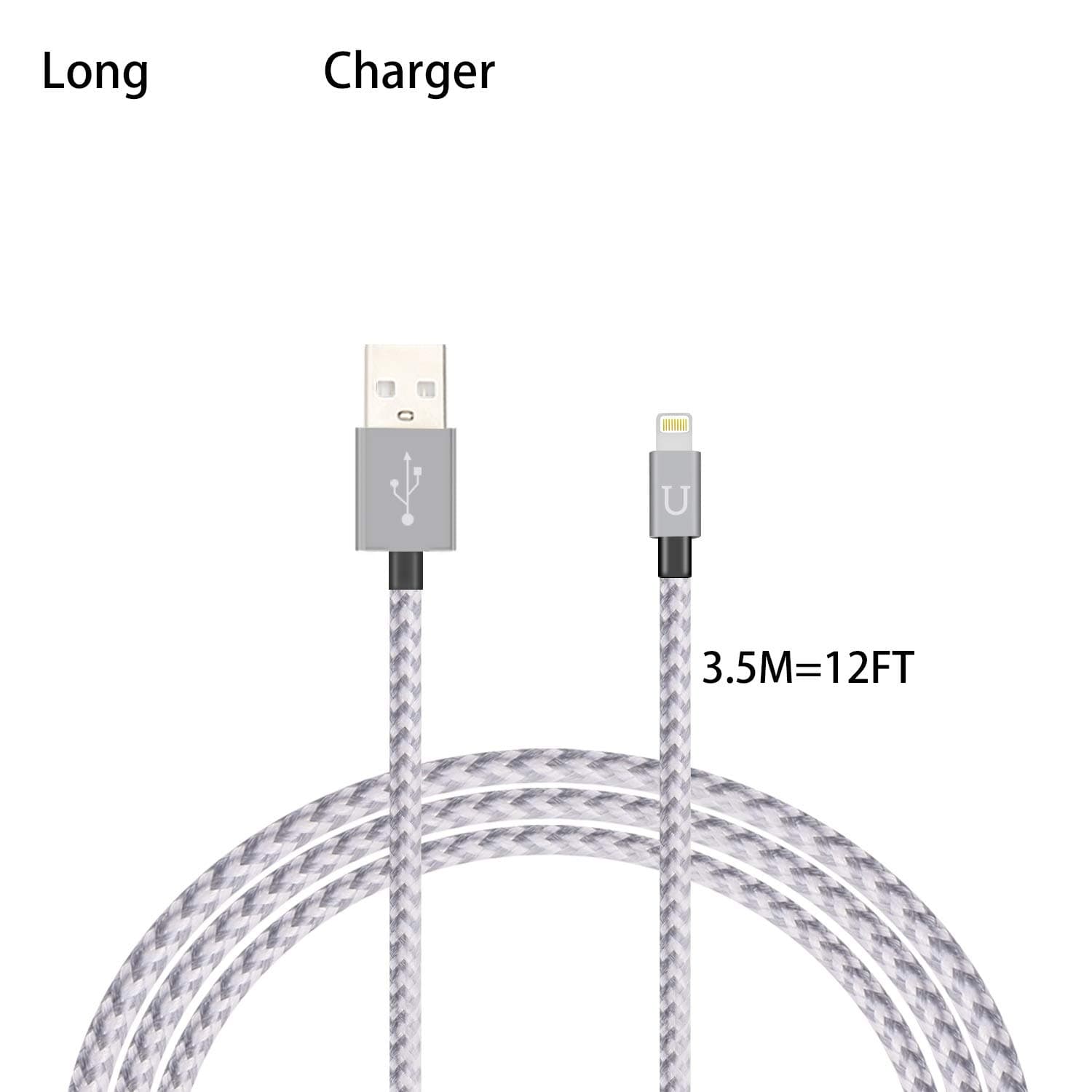 12ft Phone Charger,Longest Fast Charging Cable