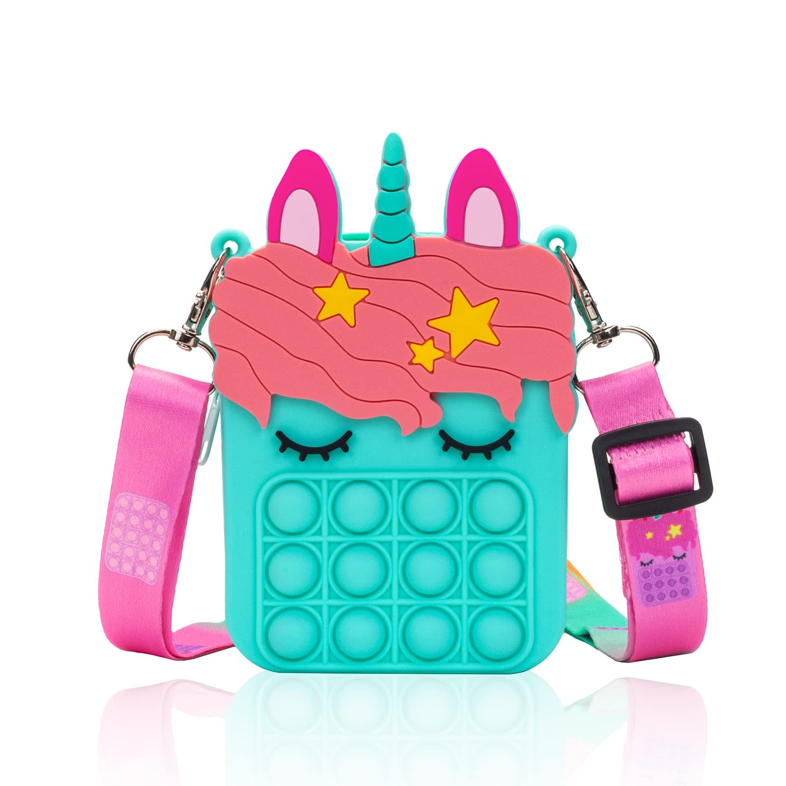 civan Pop Purse Bag for Girls (Blue)