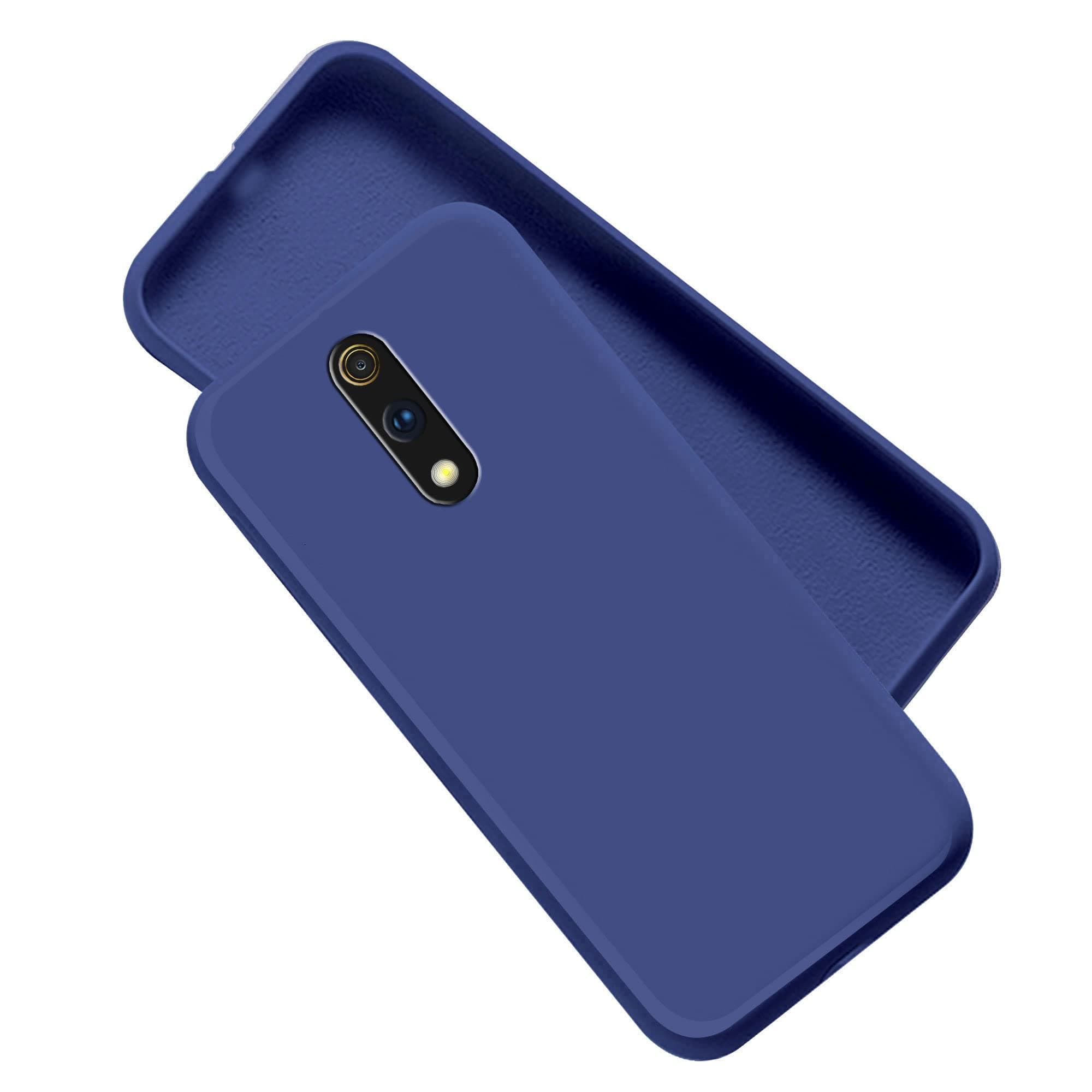 A rtistque Back Cover Case for Realme X/Oppo K3 with Camera Protection | Shockproof TPU | Stylish Protective Design | Slim Fit | Ultra Matte | Realme X/Oppo K3 Back Cover - Blue