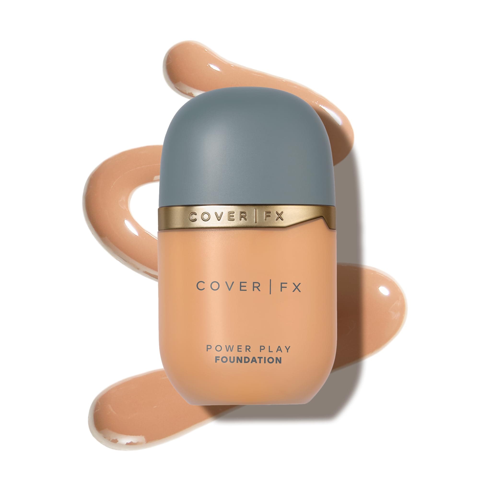 Power Play Foundation - Shade M2 - Buildable Full Coverage - Waterproof Sweat-Proof Transfer-Proof - Natural Matte Finish - All Skin Types