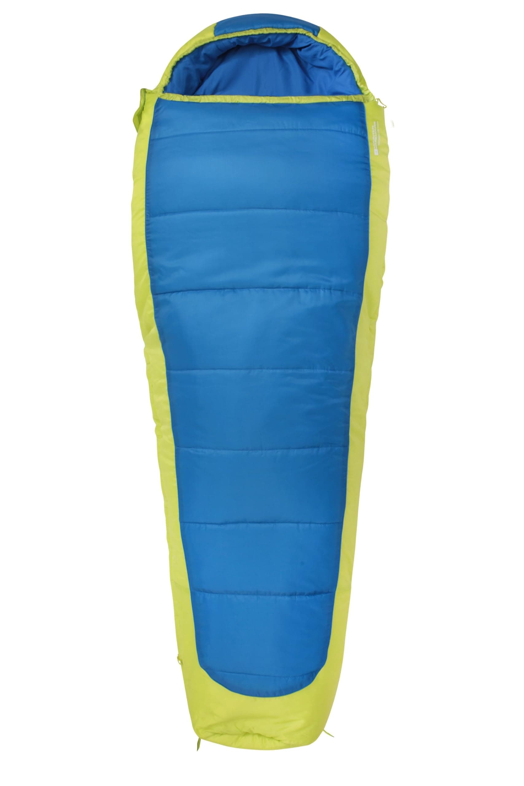 Mountain Warehouse Mummy Shaped Microlite 1400 Sleeping Bag - 3/4 Season, Insulated Camping Bag - Best for Spring Summer