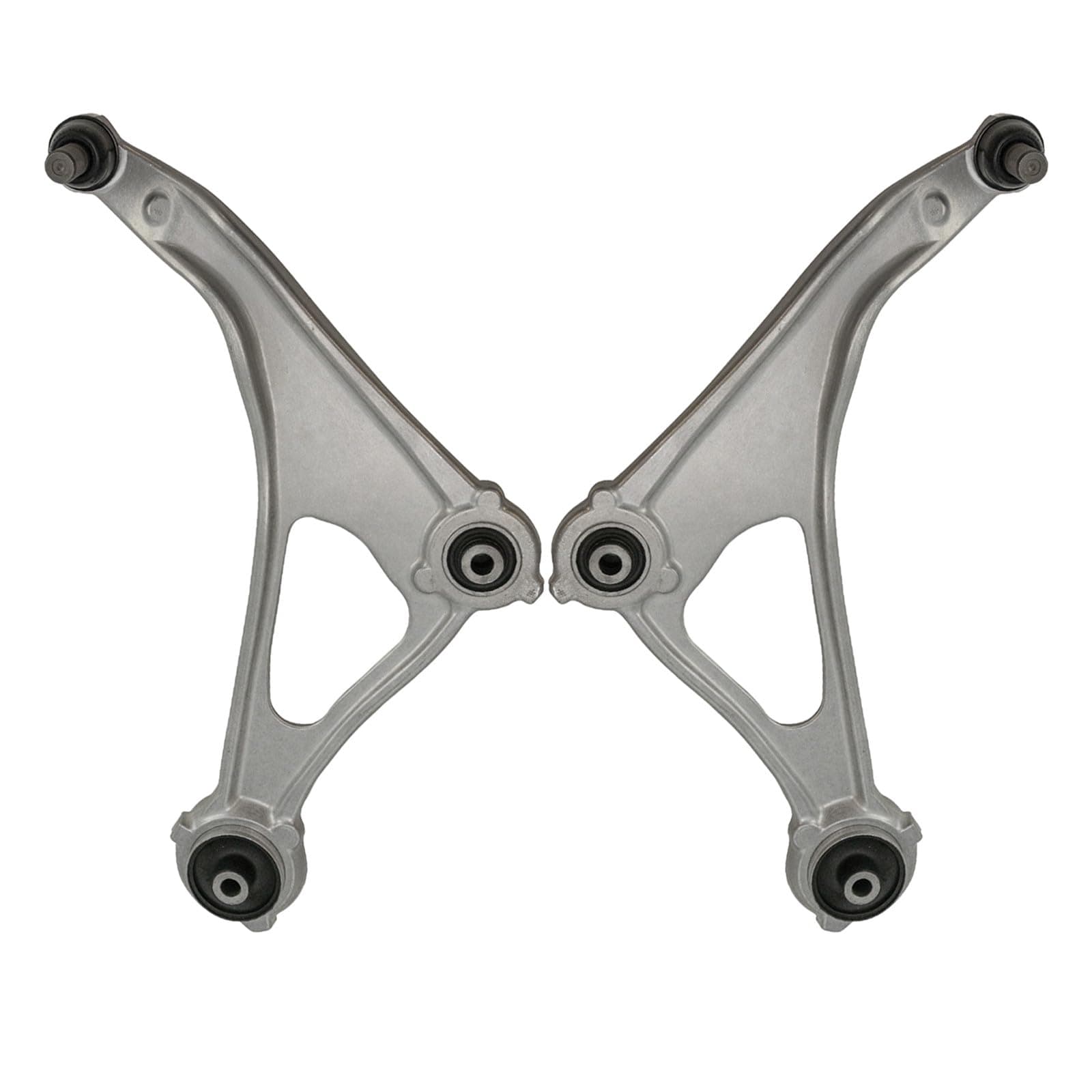 TRQ Front Left and Right Lower Control Arm with Ball Joint Set 2 Piece Compatible with 2013-2014 Nissan Altima