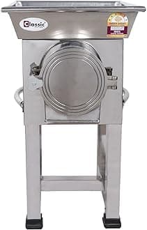 CLASSIC ATTA CHAKKI Powerful Wet Grinding Machine - 3HP Gravy Machine Dal Grinder and Ginger Garlic Paste Maker, Ideal for Catering and Hotel Industry