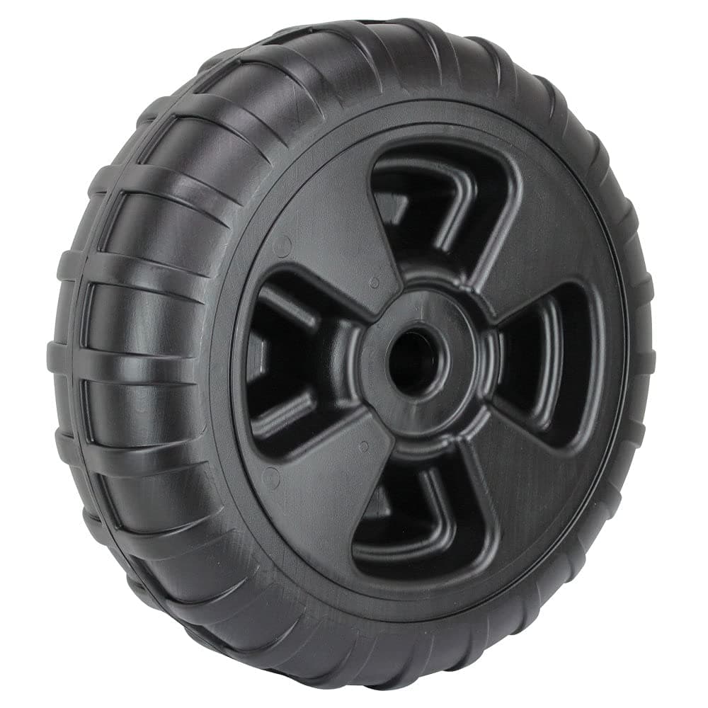 3005.3729 Heavy-Duty Plastic Roll-In Dock/Boat Lift Wheel - 24", Black