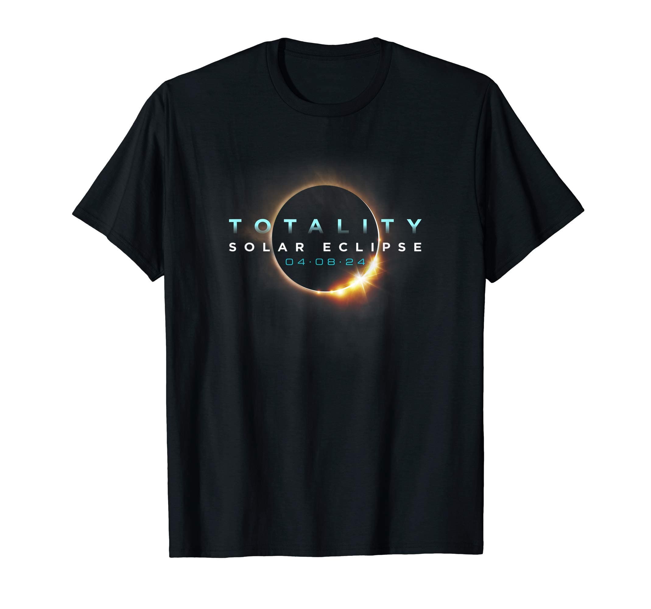 Astronomy Lovers! Total Solar Eclipse 2024 Totality 04.08.24 T-ShirtOEKO-TEX STANDARD 100