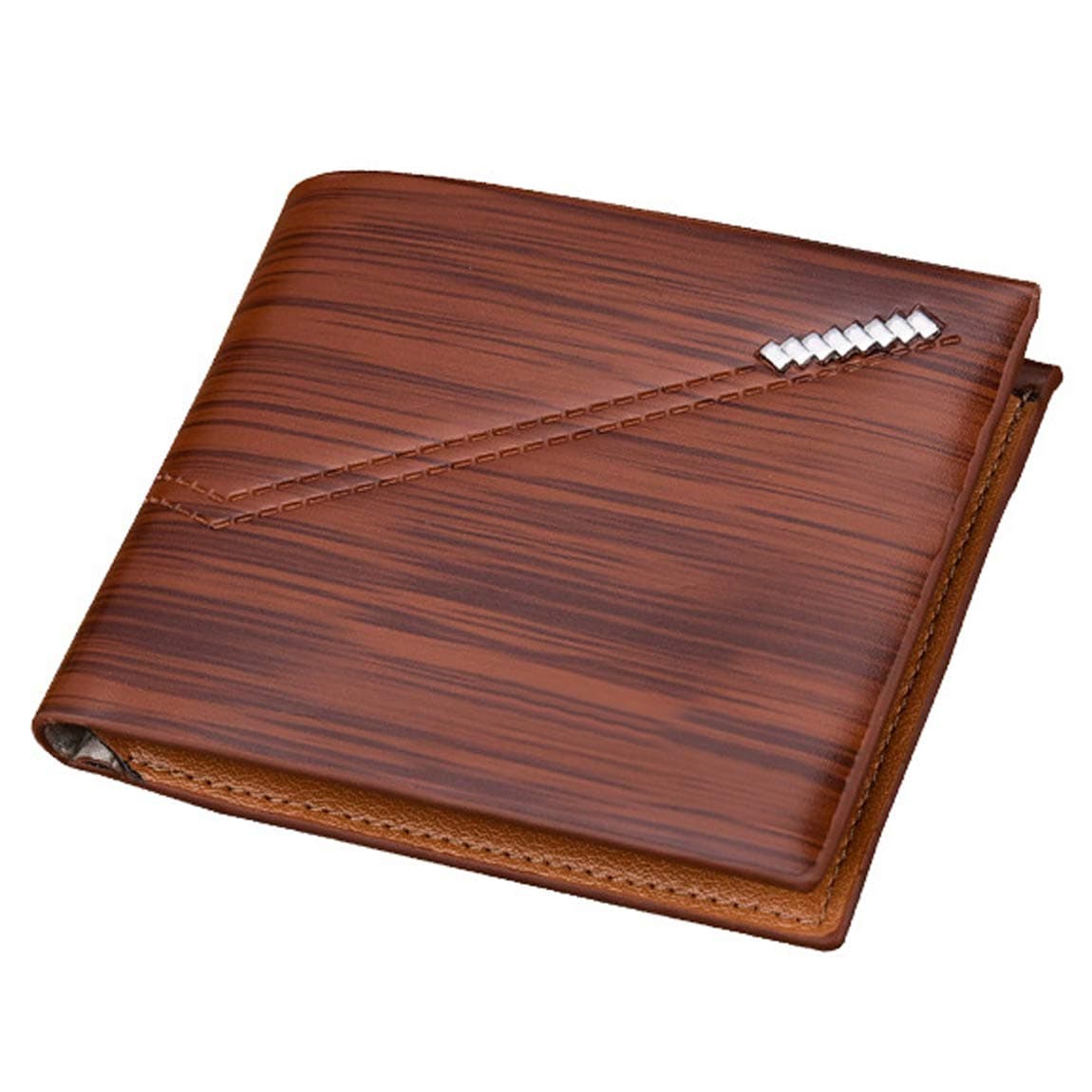 Honestptner Rfid Wallets for Men, Upgraded Bifold Slim Wallet - Light Brown