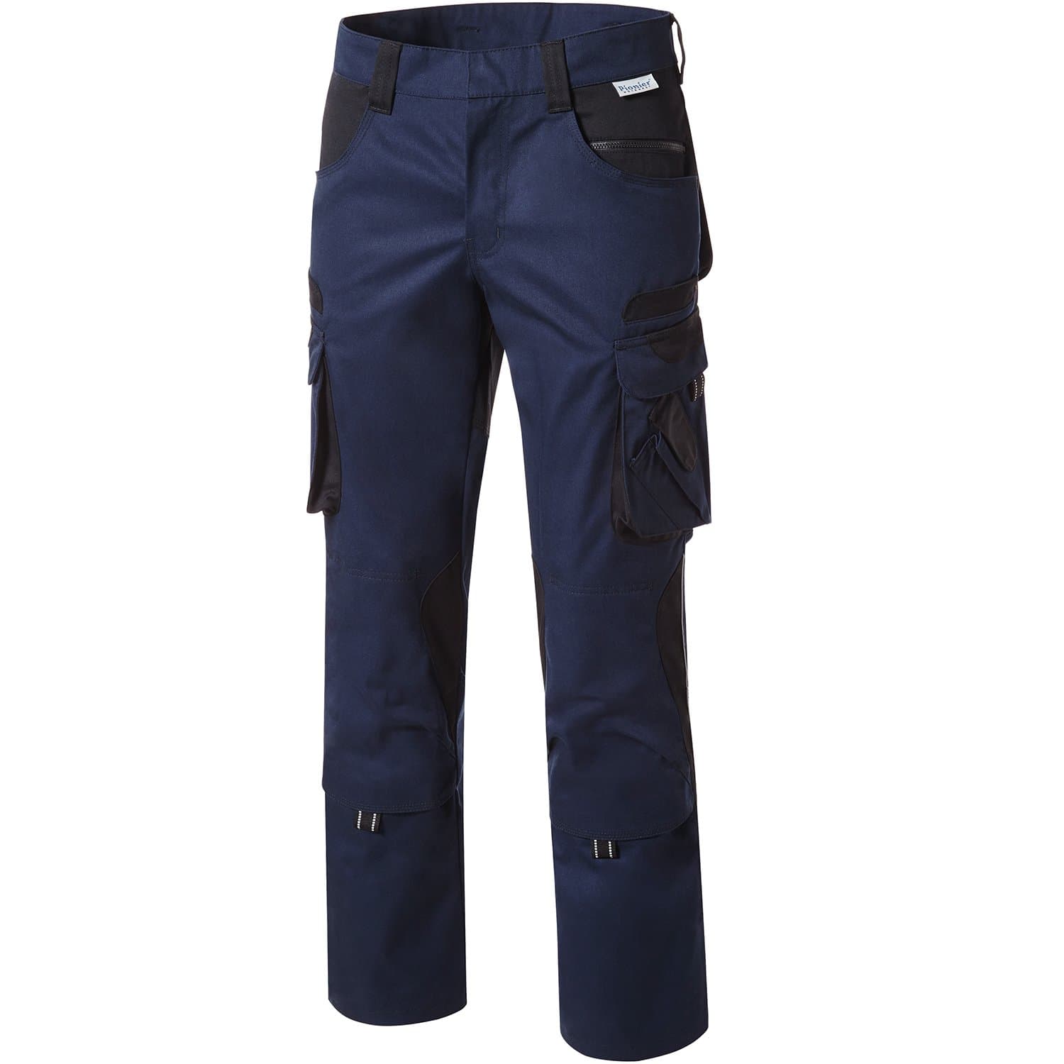 Pionier 5342-94 "Tools" Work Trousers, Navy Blue/Black, Size 94